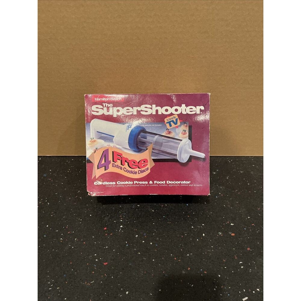Hamilton Beach The Super Shooter 80040 As Seen on TV 12 Discs